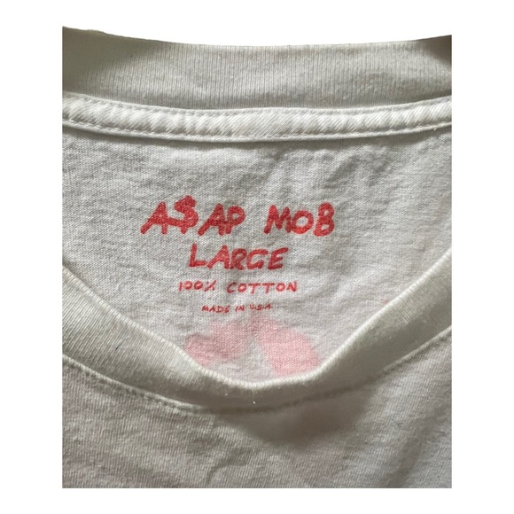 ASAP mob tour shirt 2017 large - Picture 3 of 4